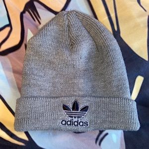 Gray Adidas Beanie
